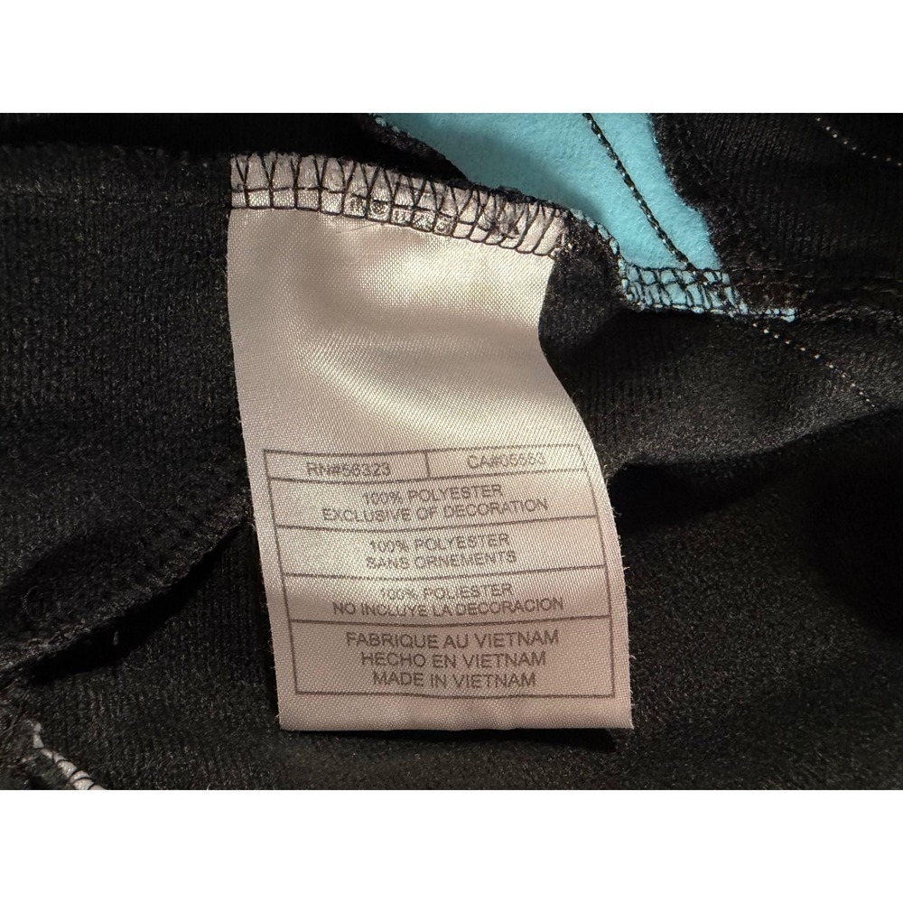 Nike Womens Track Pants Black Blue White Flare Leg Athletic Size Large - Picture 12 of 16